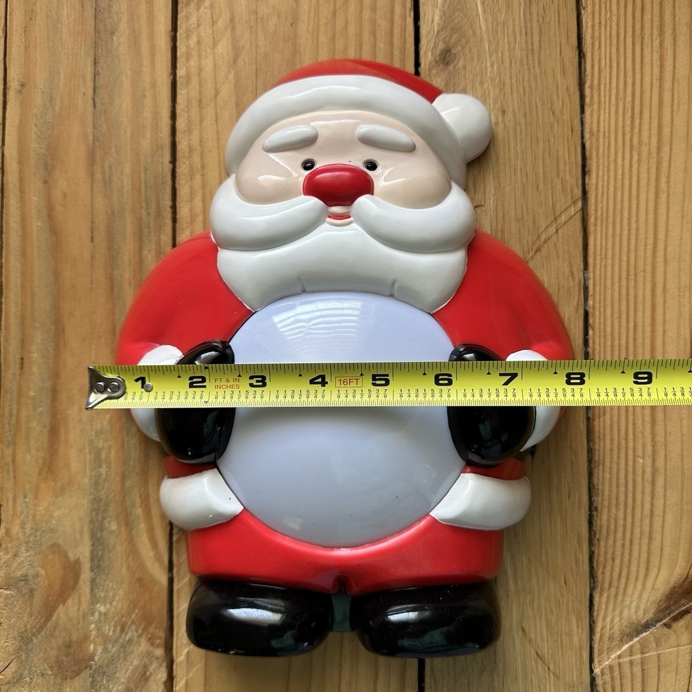 Vintage 2001 Christmas Santa Claus Light That Plays Christmas Songs - Picture 7 of 10